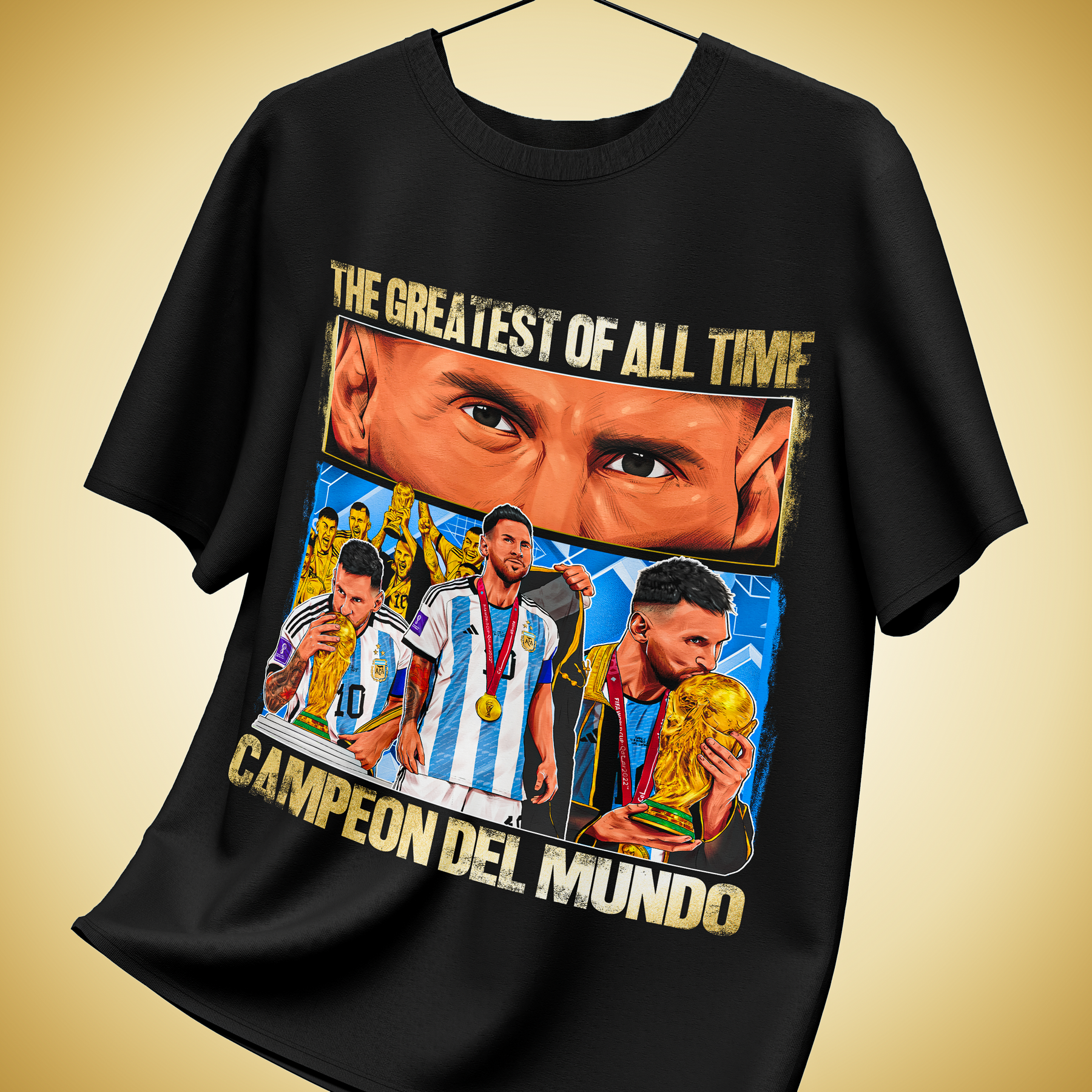 Messi Campeon Oversized T-Shirt