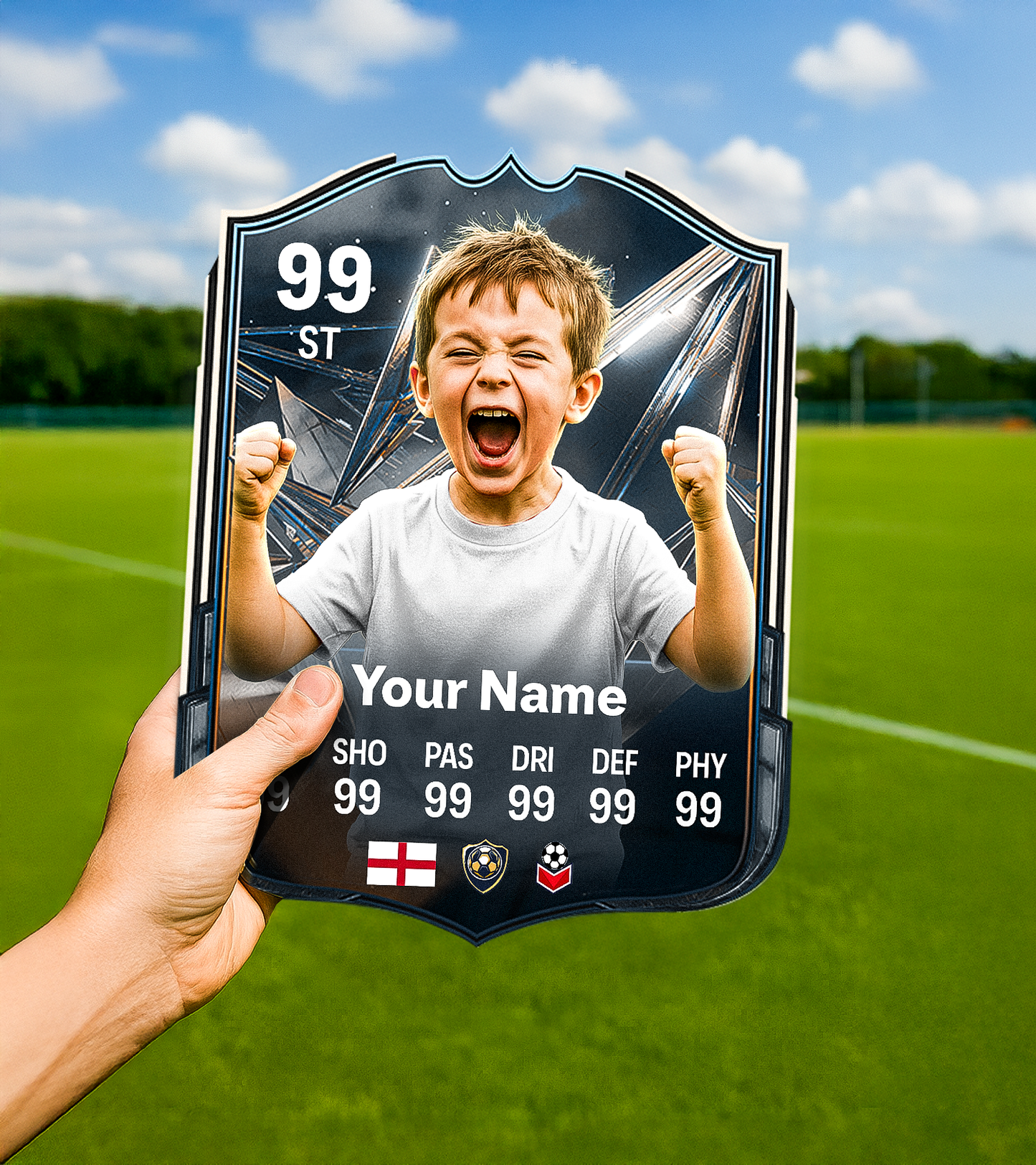 Eternal Titans Printed Football Card