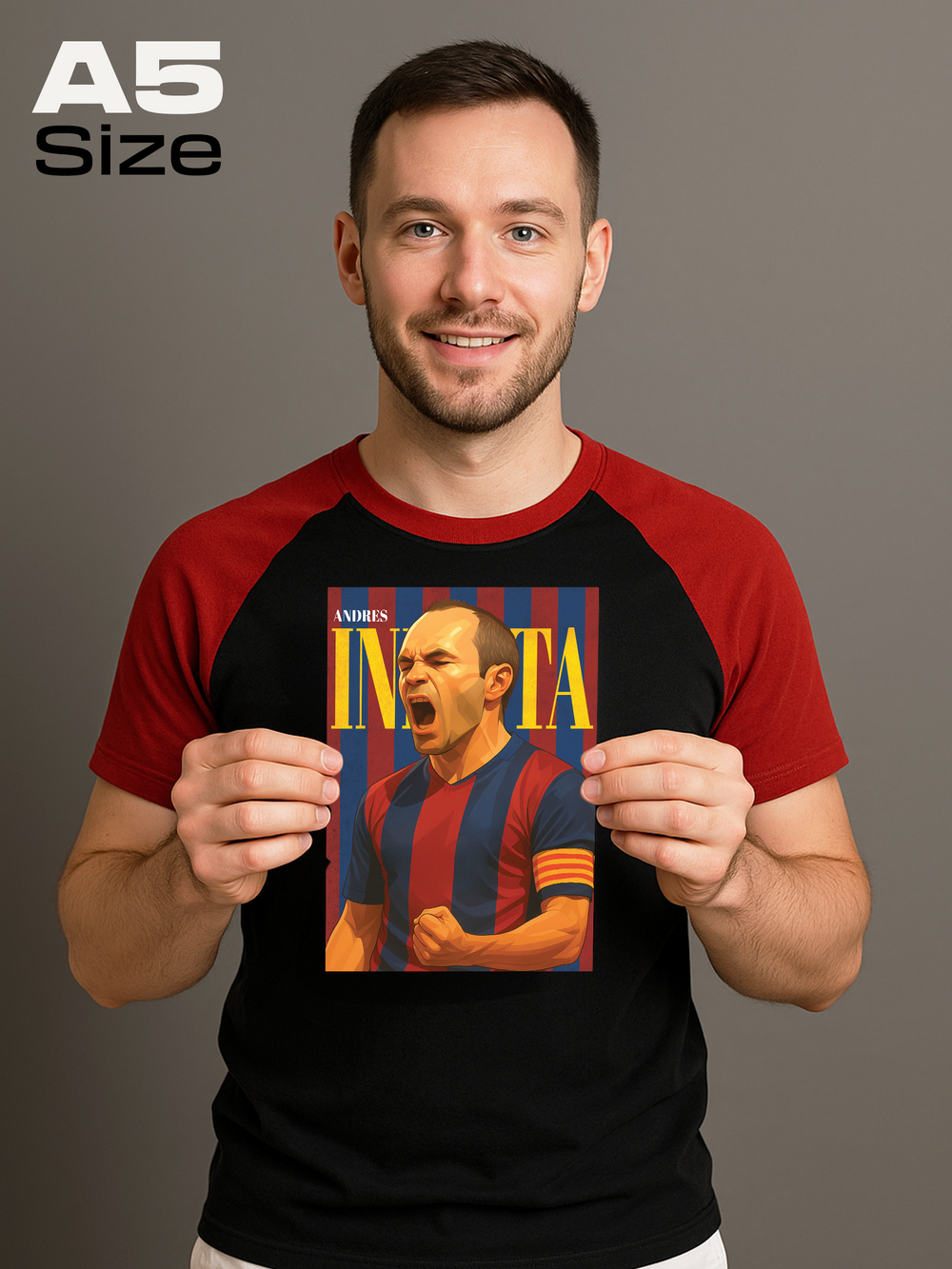 Iniesta Poster