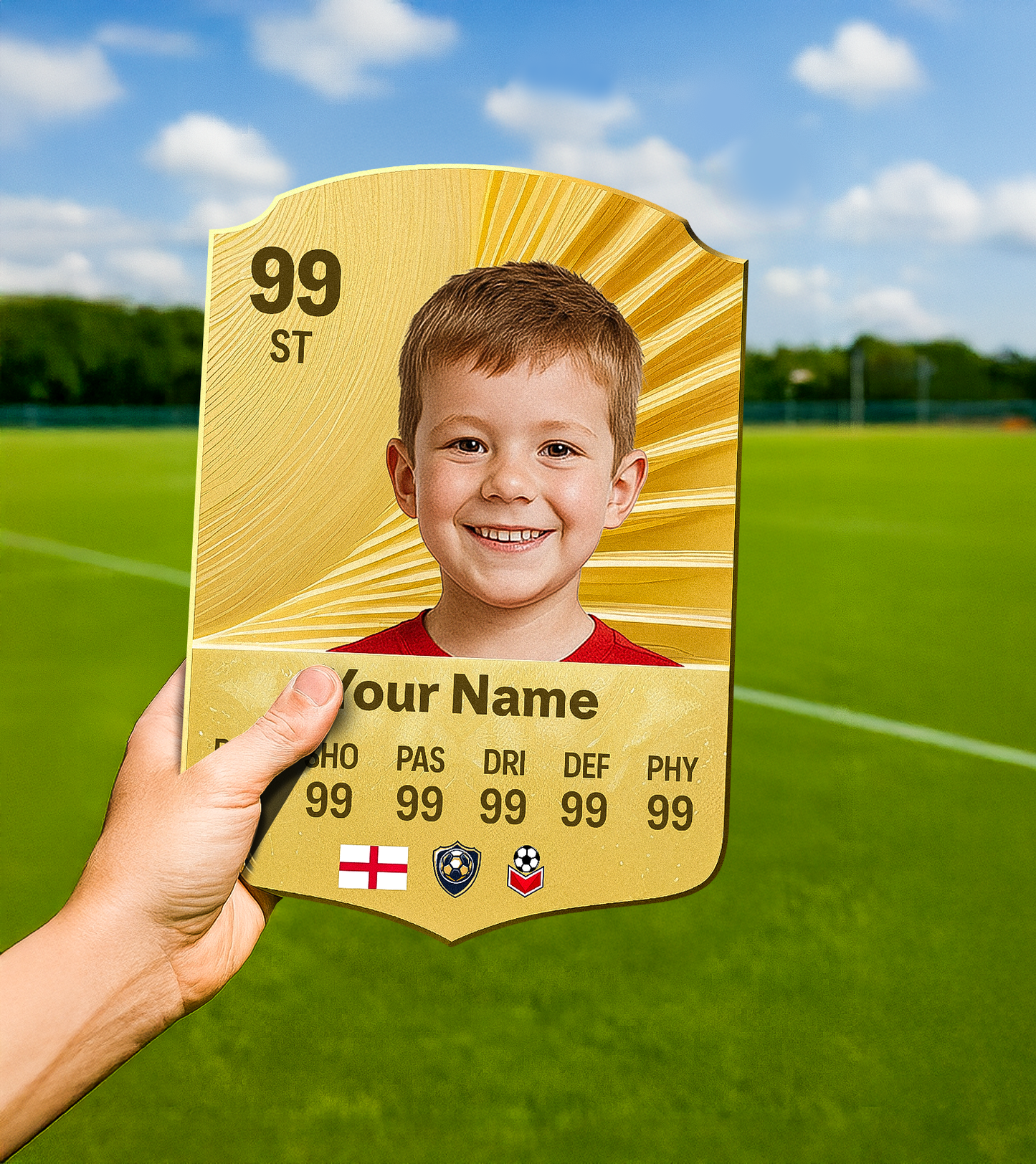 FC26 Gold Printed Card