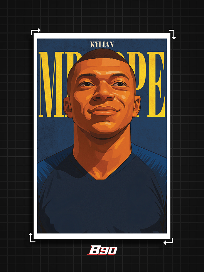 Mbappe Poster