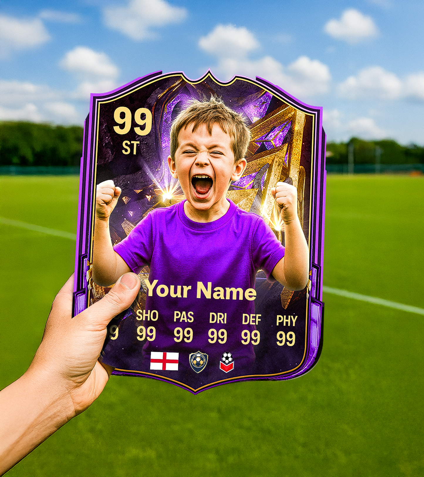 Galaxy Guardians Printed Football Card