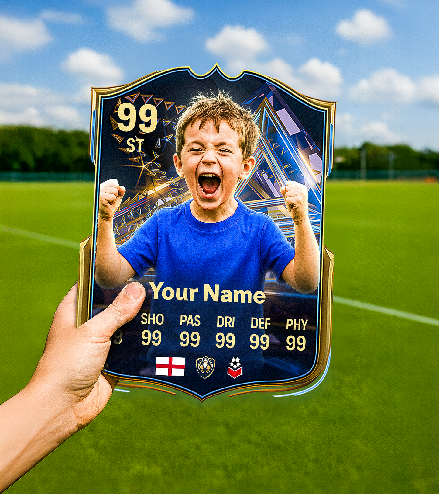 TOTS Printed Football Card