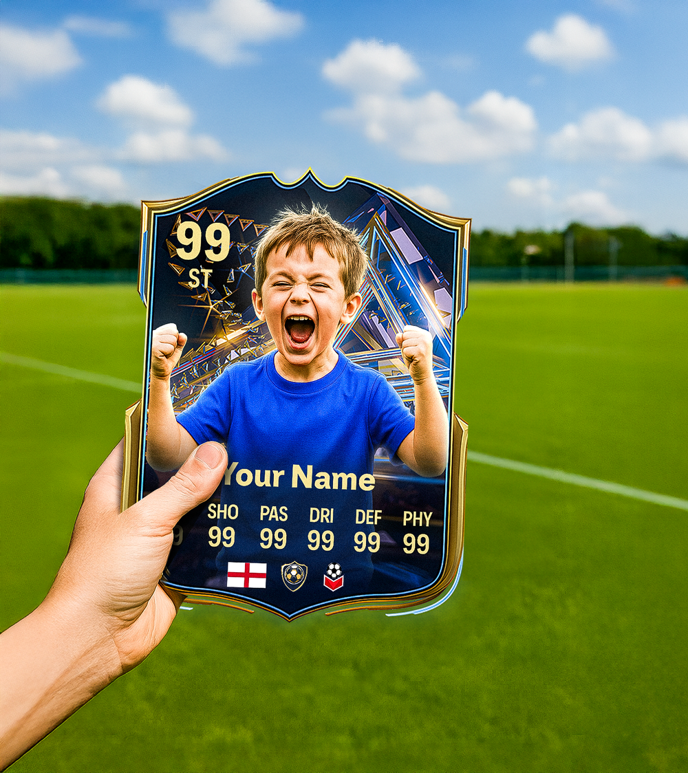 TOTS Printed Football Card