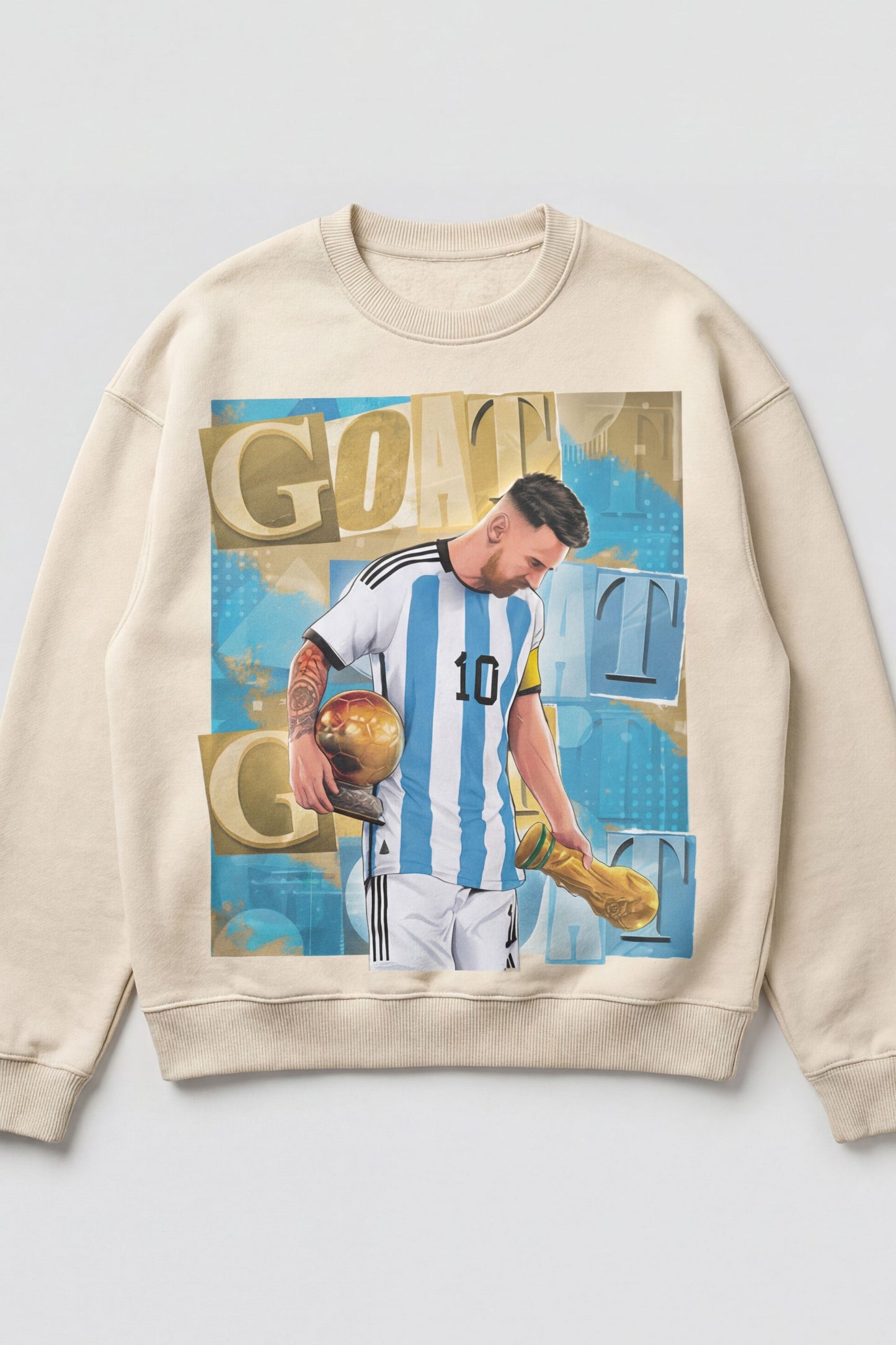 Sweat-shirt Messi GOAT