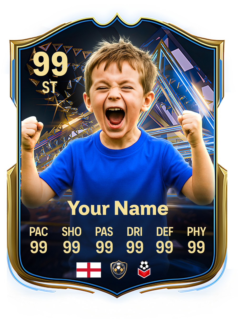 TOTS Printed Football Card