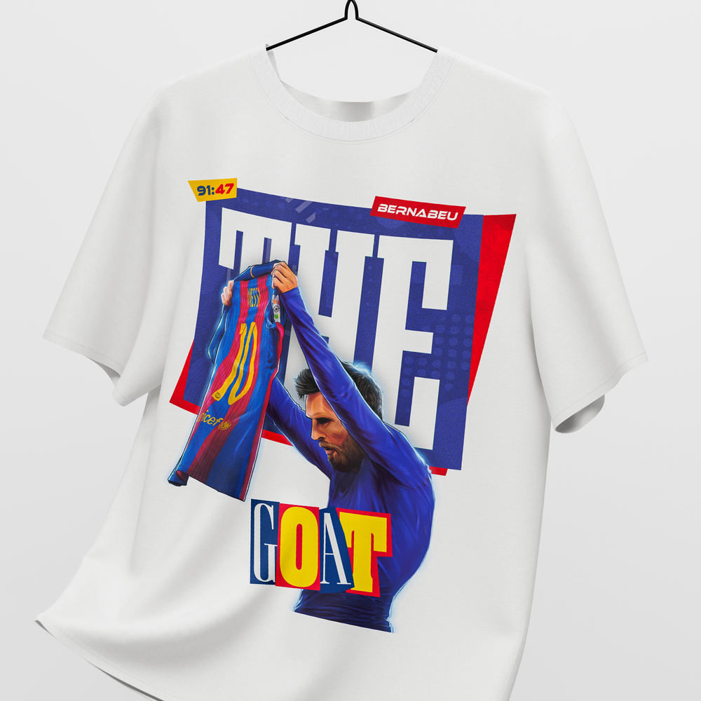 Messi 91:47 Oversized T-Shirt