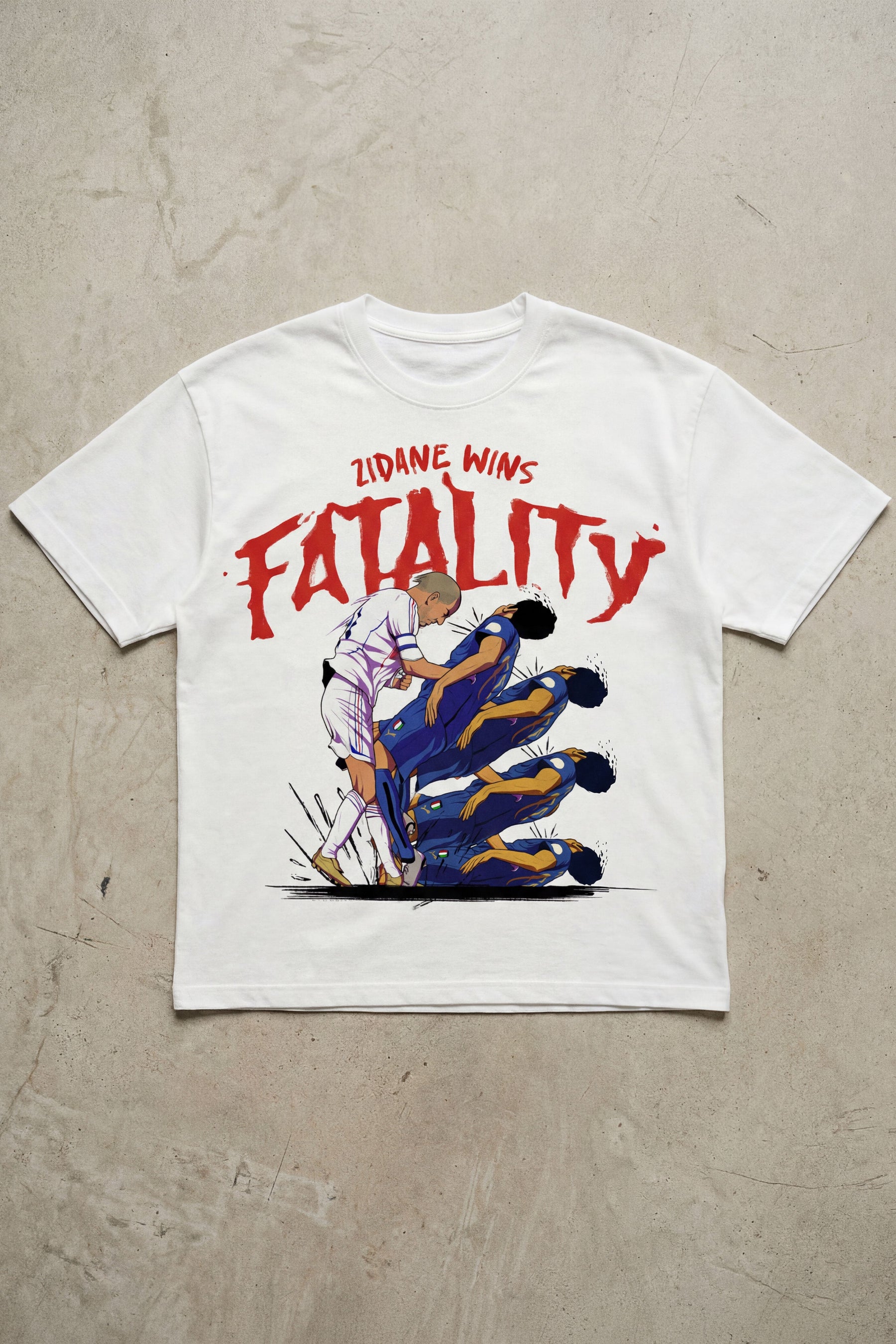 Zidane Wins Fatality T-Shirt