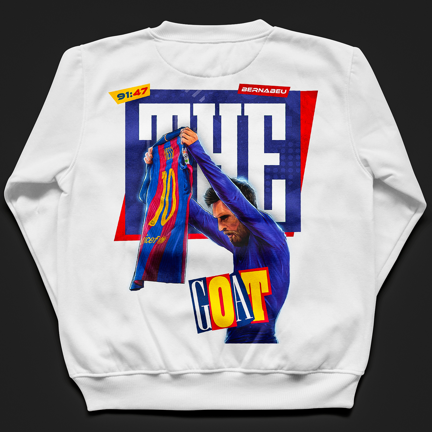 Messi 91:47 Sweatshirt