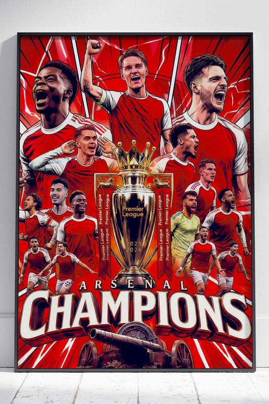 Arsenal Champions Poster