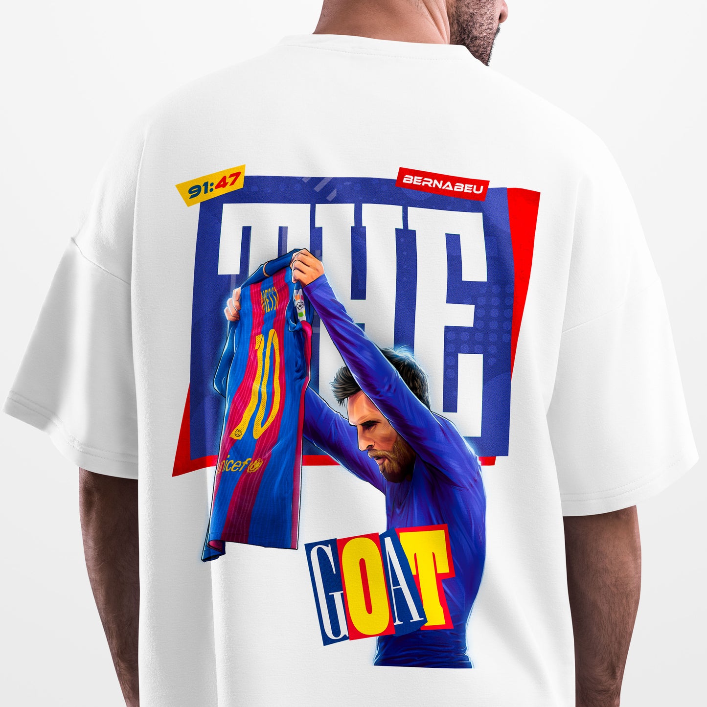 Messi 91:47 Oversized T-Shirt