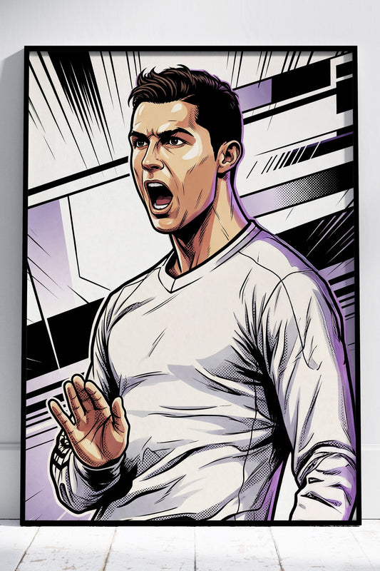 CR7 Celebration Poster