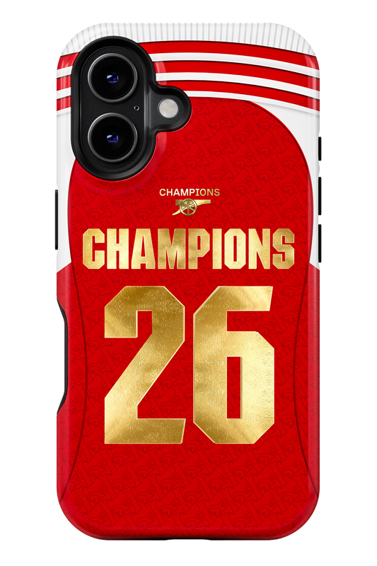 Arsenal Phone Case 2025-26 (Champions)