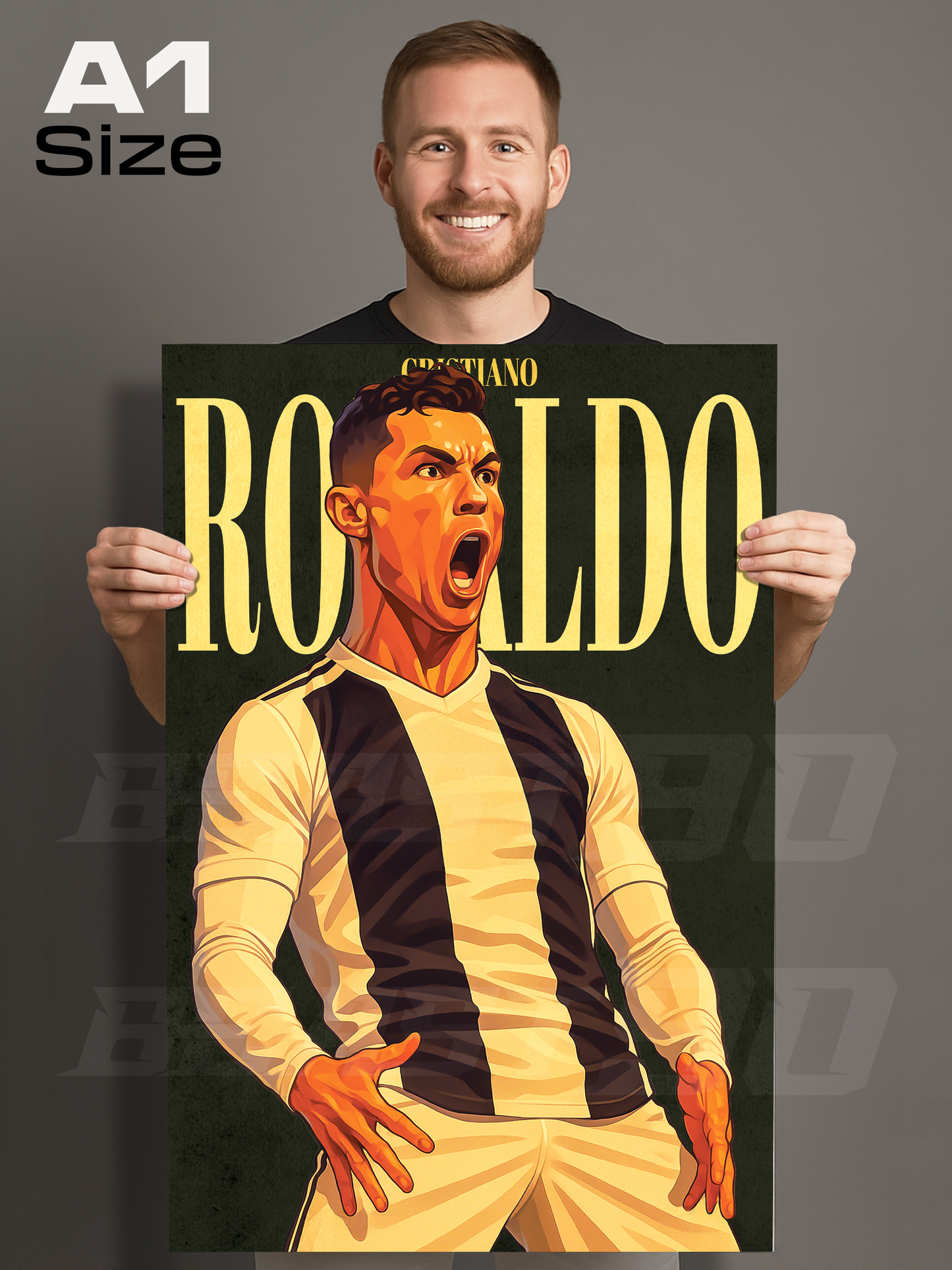 Ronaldo Juve Poster