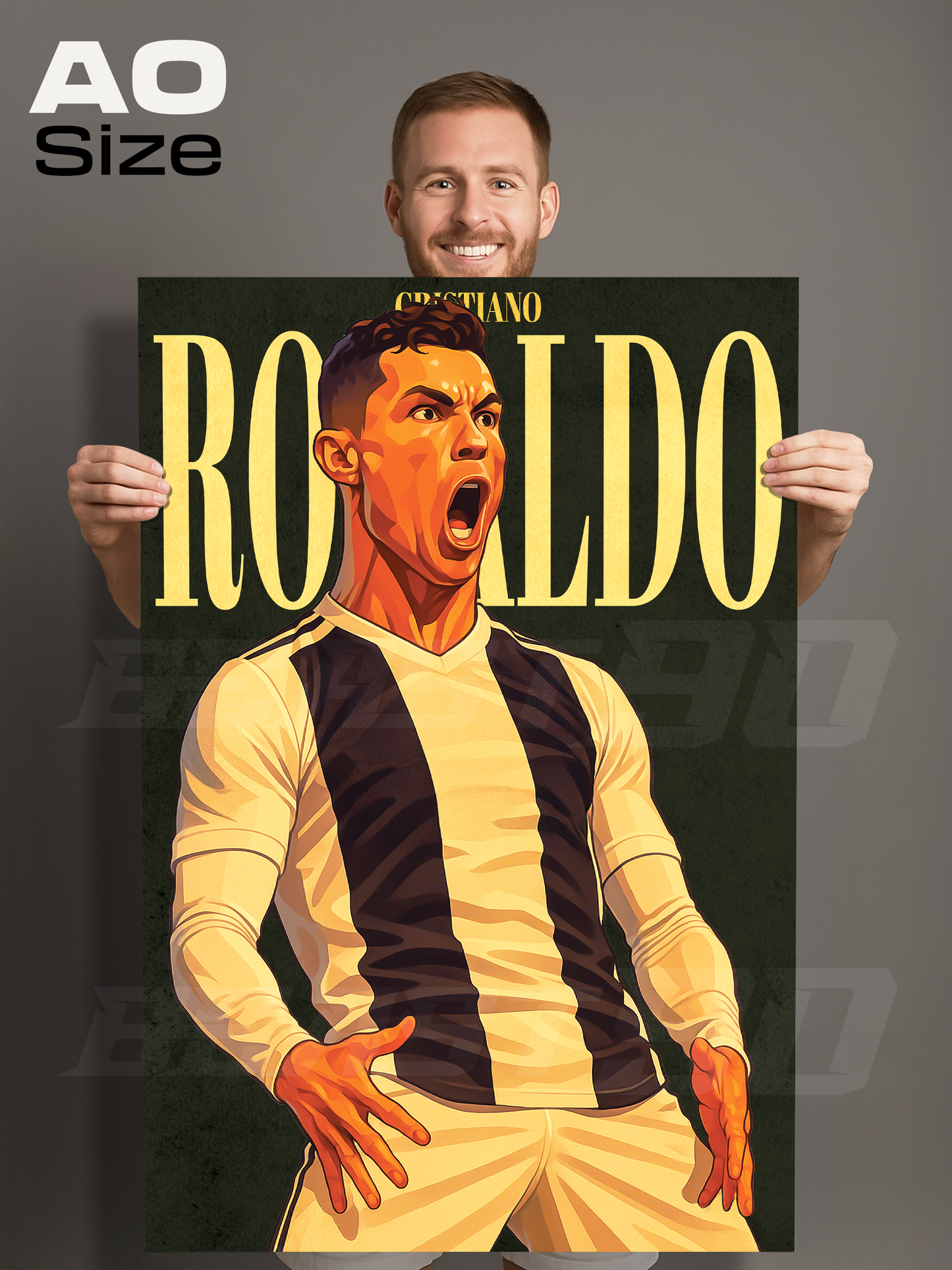 Ronaldo Juve Poster