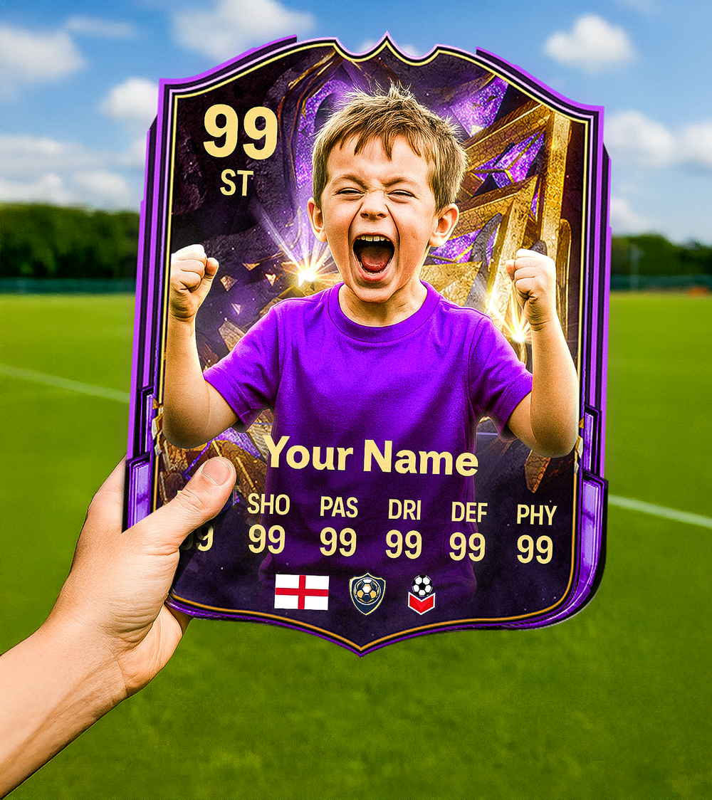 Galaxy Guardians Printed Football Card