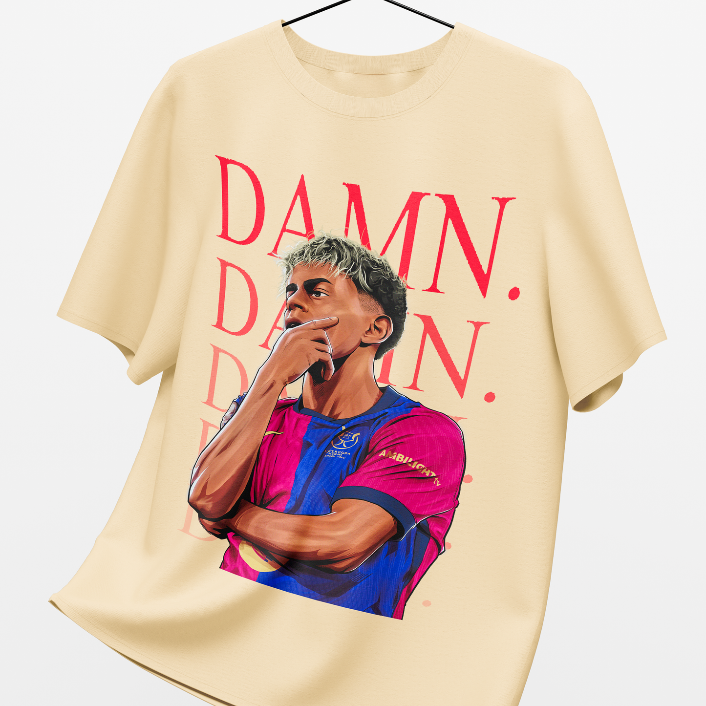 Yamal Damn Oversized T-Shirt