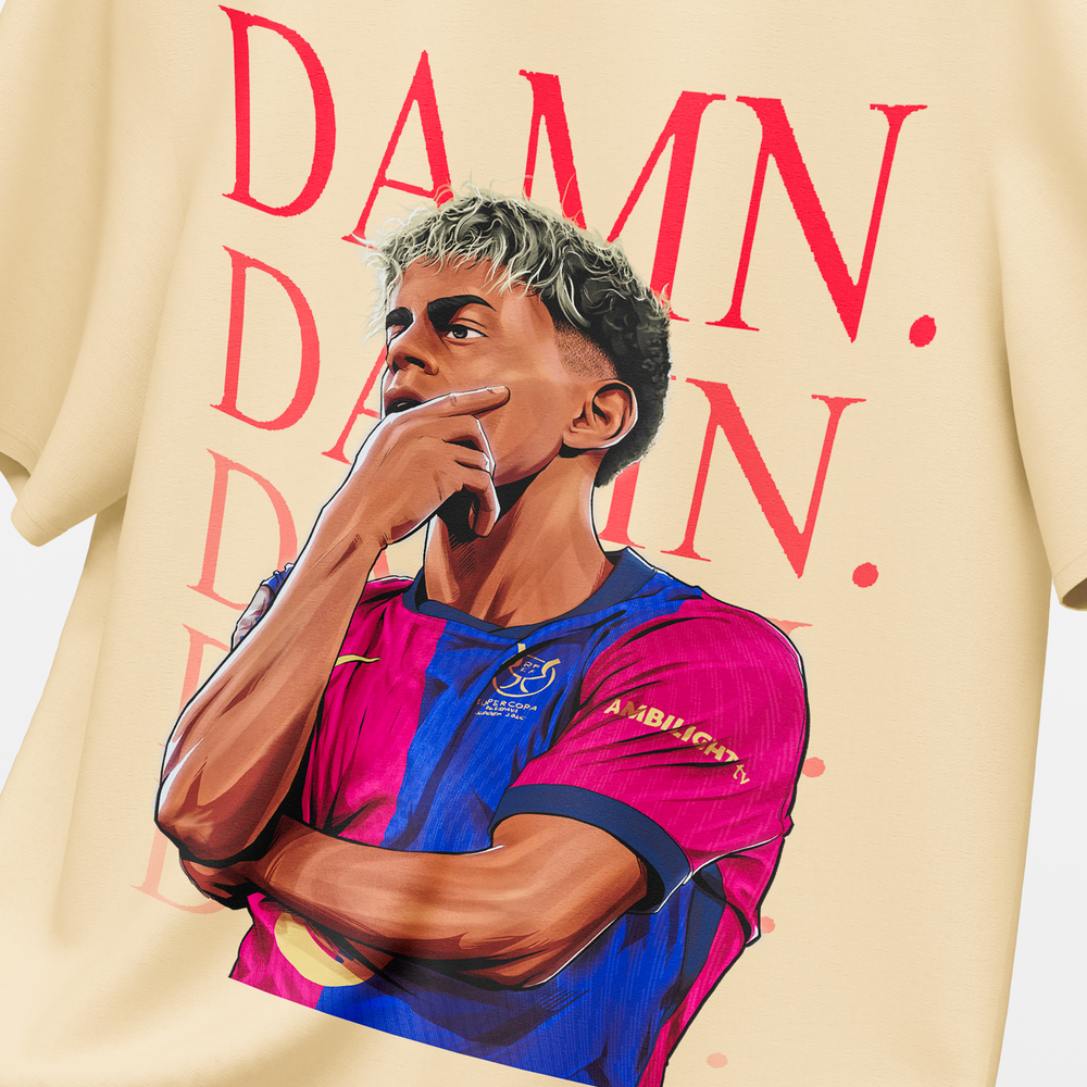Yamal Damn Oversized T-Shirt