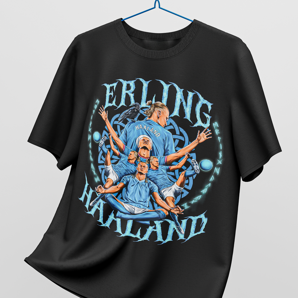 Haaland Viking Oversized T-Shirt
