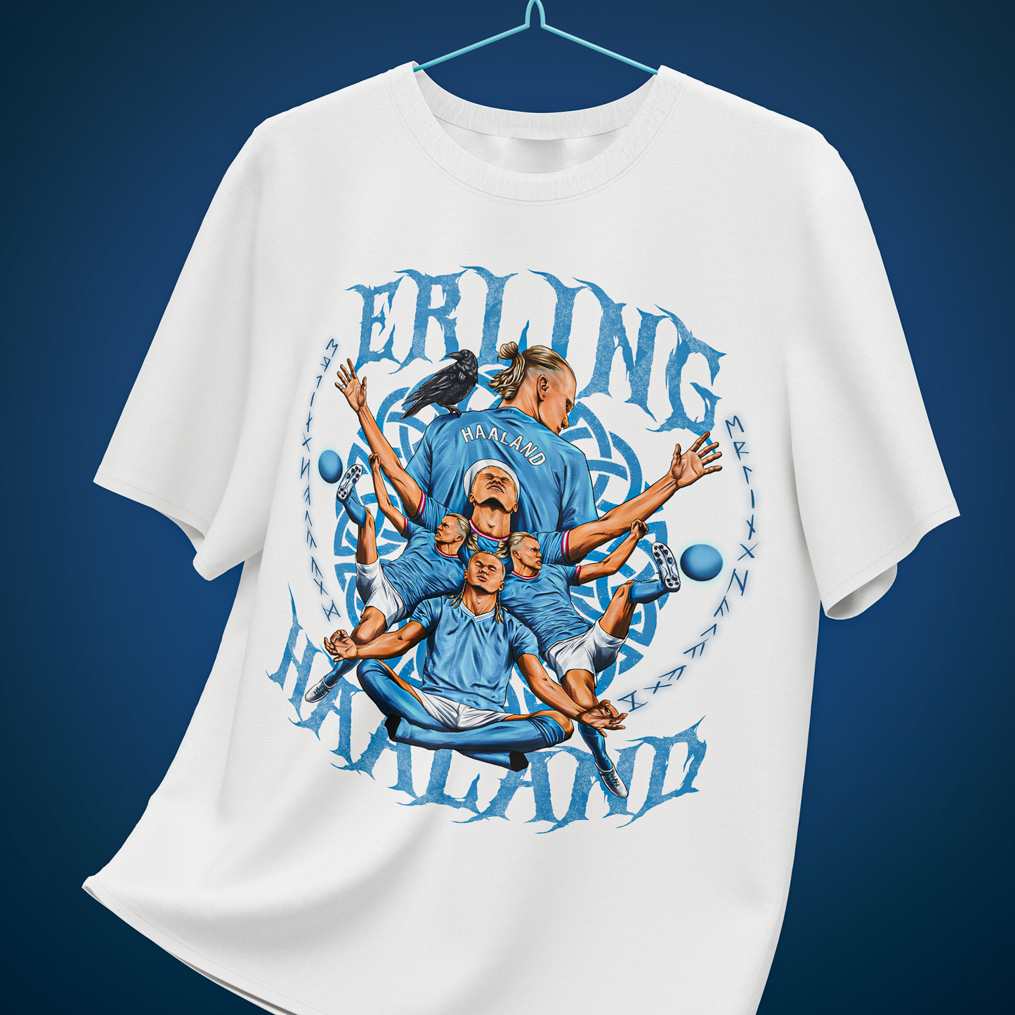 Haaland Viking Oversized T-Shirt
