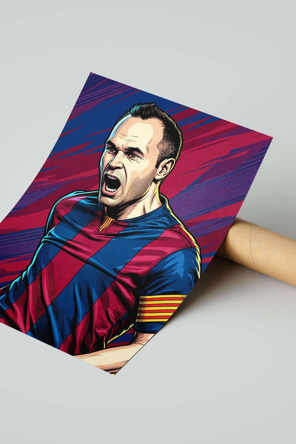 Poster d'Andres Iniesta