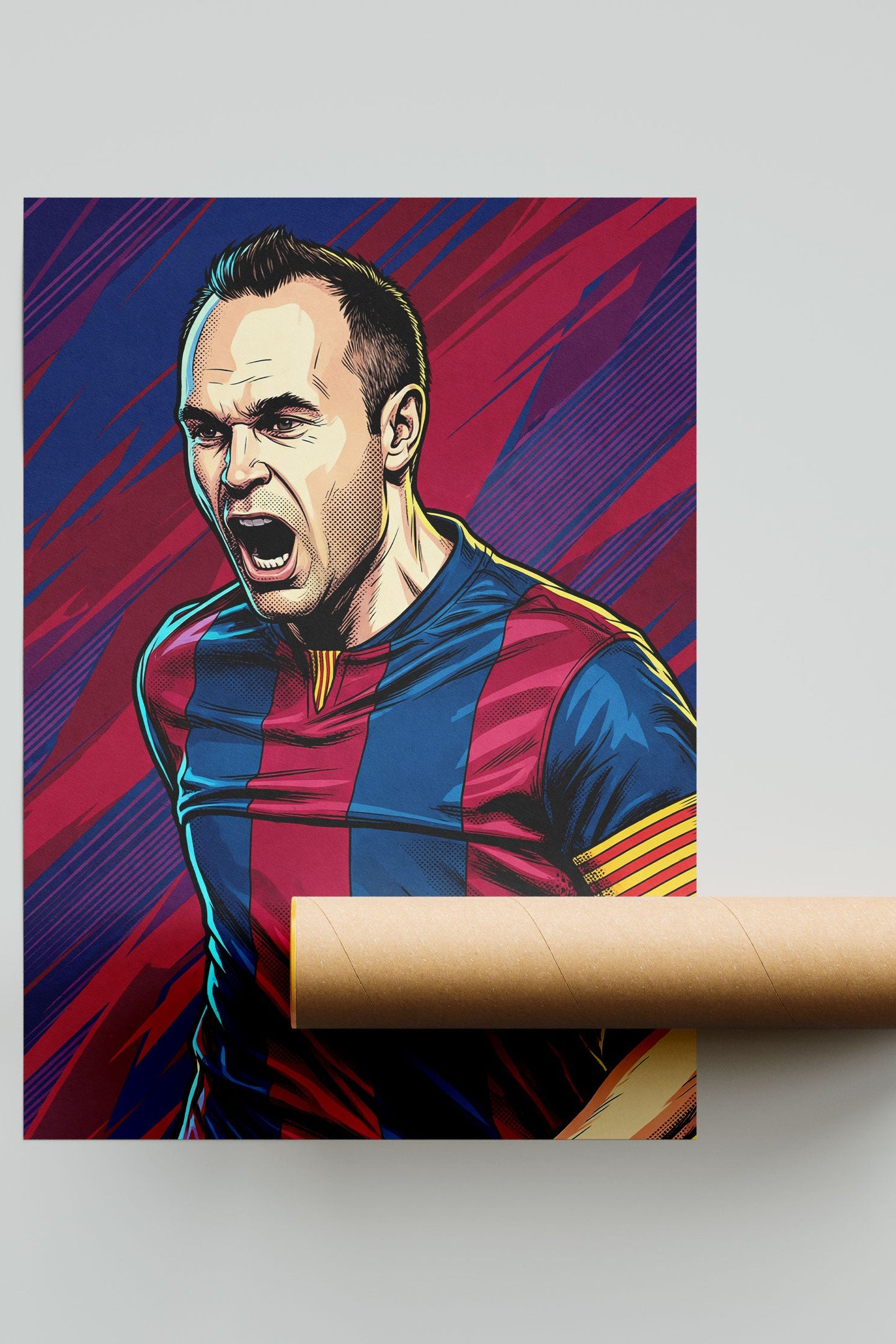 Poster d'Andres Iniesta