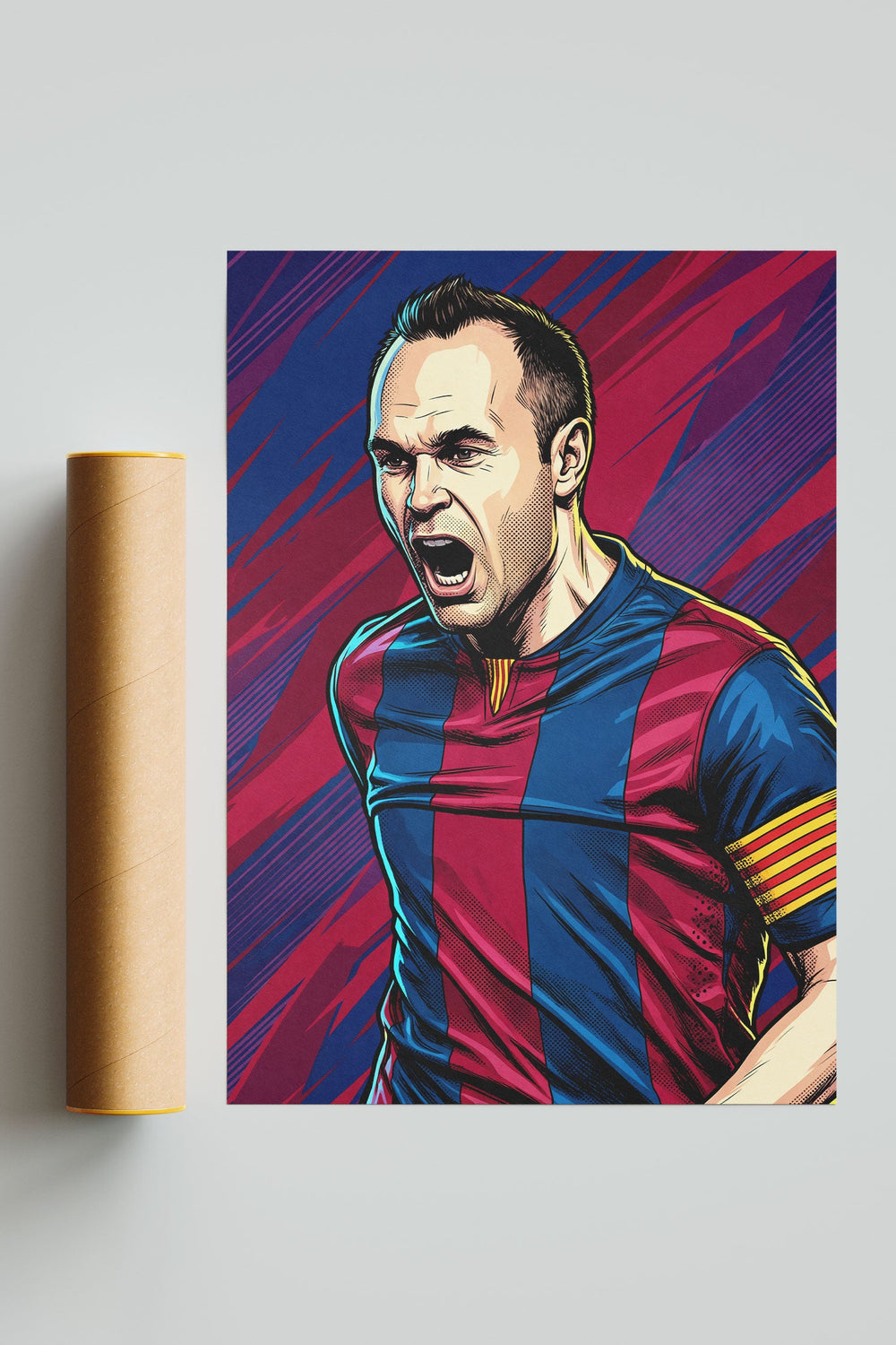 Poster d'Andres Iniesta