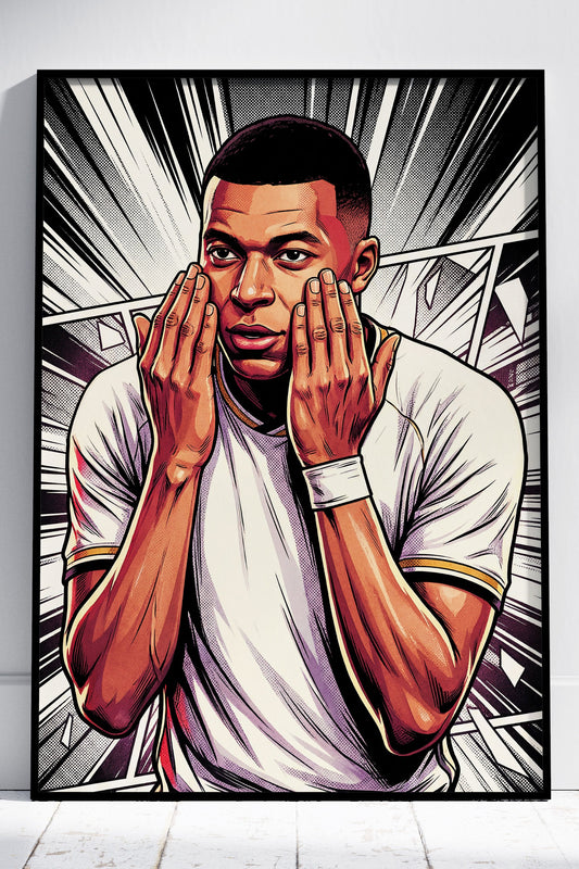 Kylian Mbappe Poster
