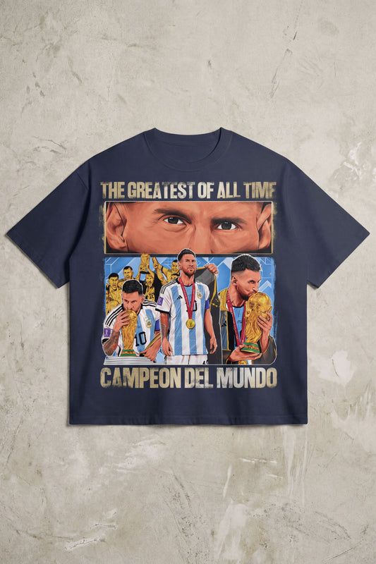 T-shirt Champion du Monde Messi