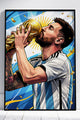 Affiche Messi Coupe du Monde