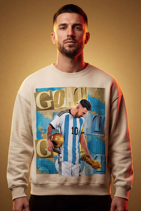 Sweat-shirt Messi GOAT