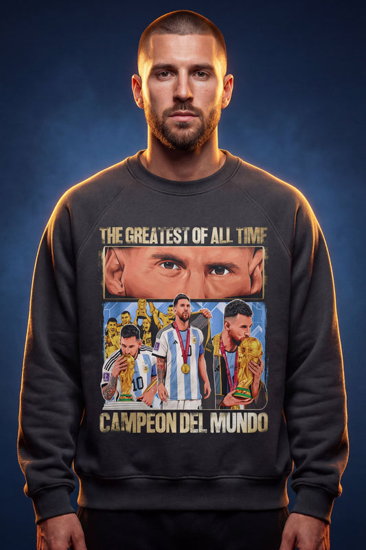 Sweat-shirt Messi Champion