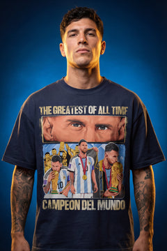 T-shirt Champion du Monde Messi