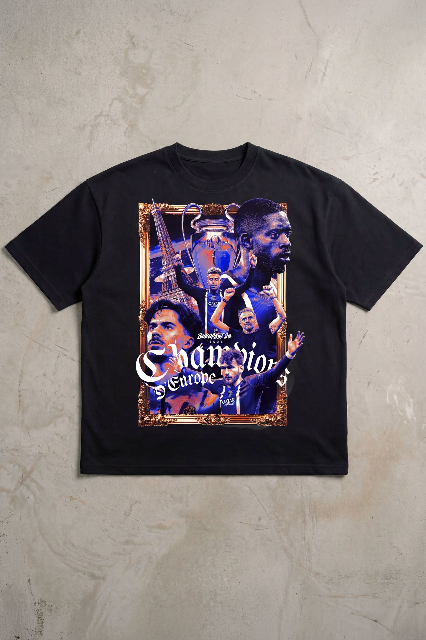 Camiseta de campeón del PSG