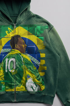 Sweat à capuche Roi Pelé