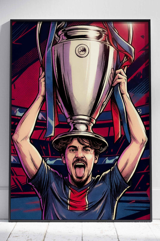 Vitinha UCL Champions Poster