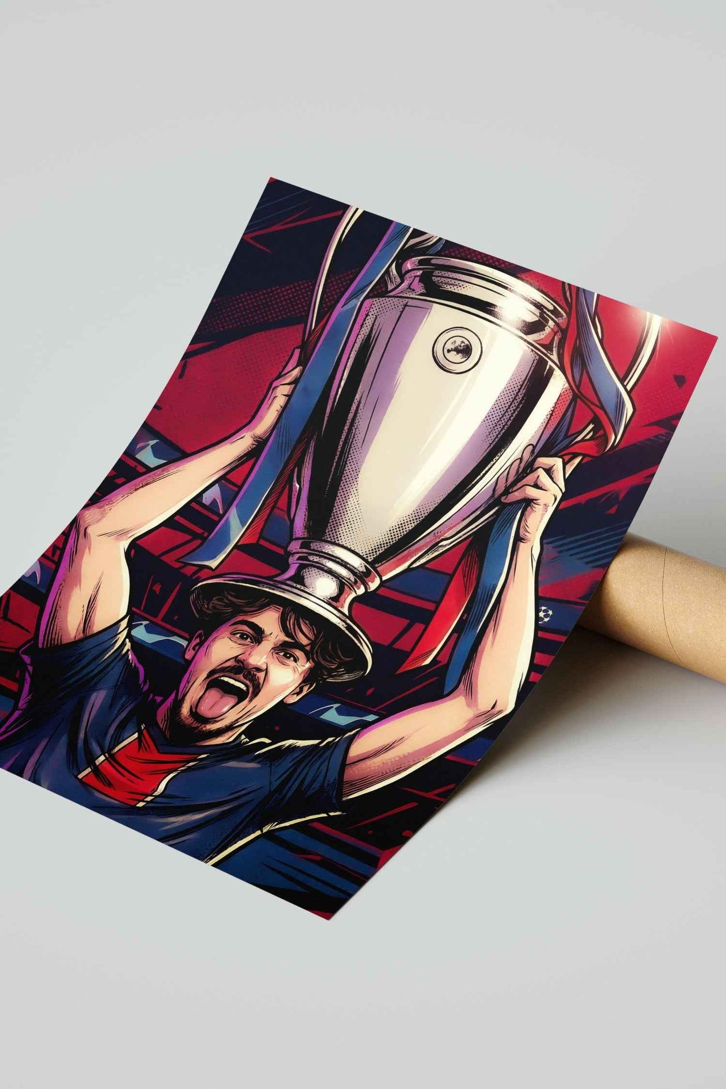 Vitinha UCL Champions Poster