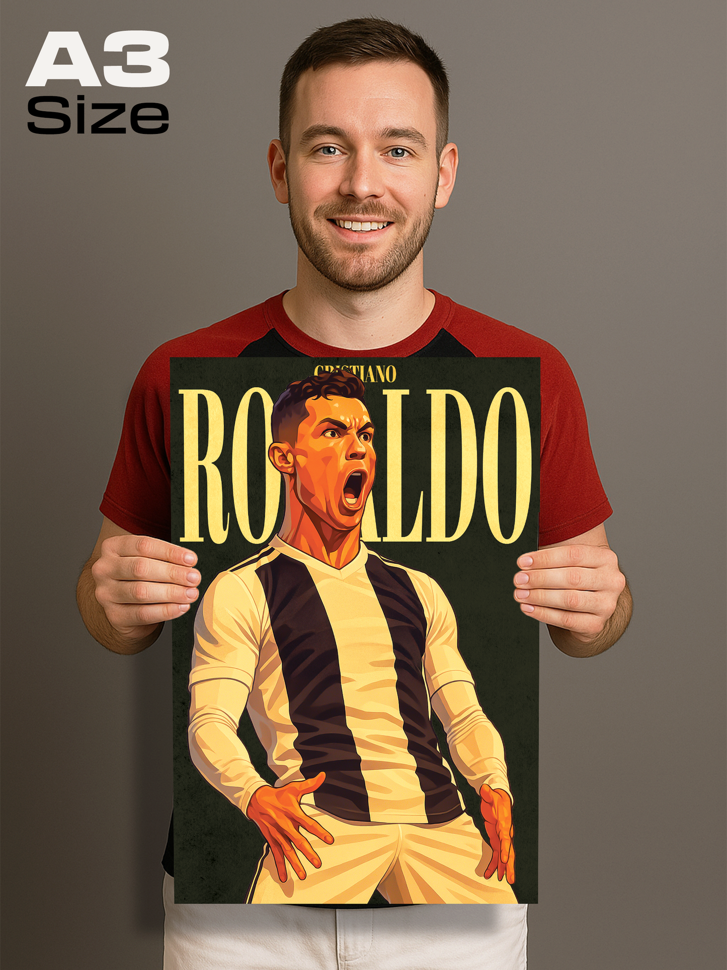 Ronaldo Juve Poster
