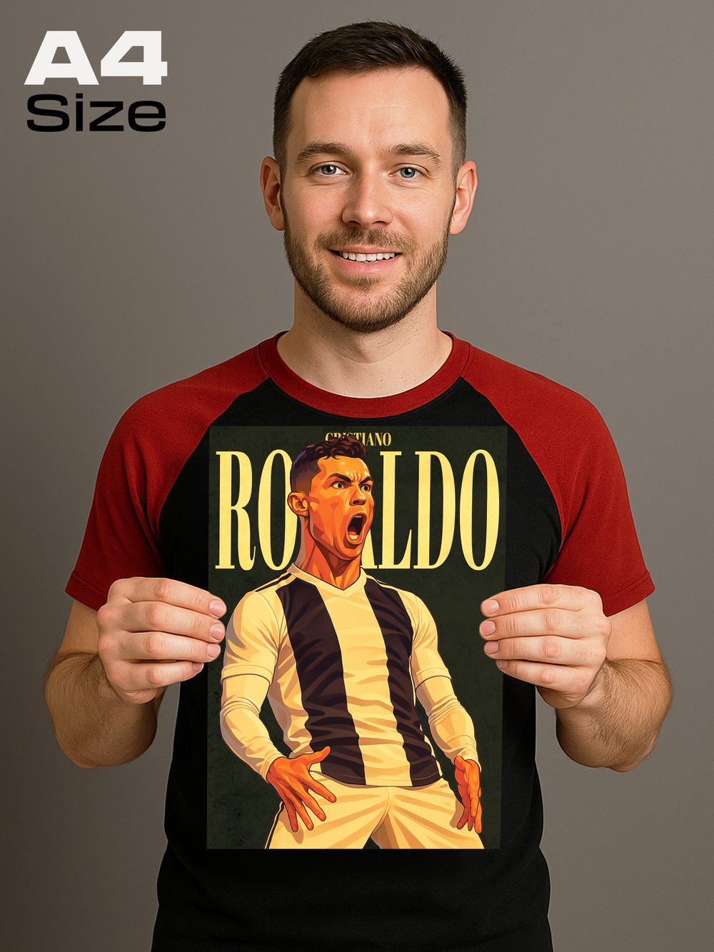 Ronaldo Juve Poster