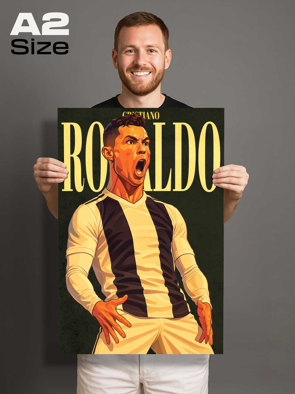 Ronaldo Juve Poster