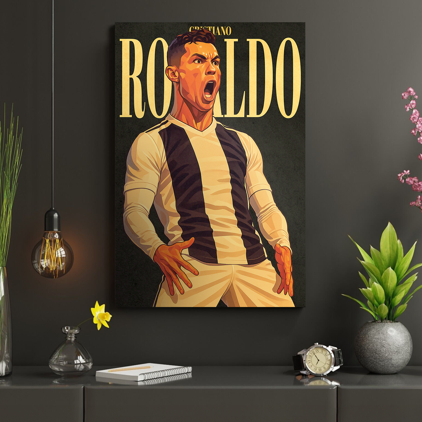 Ronaldo Juve Poster