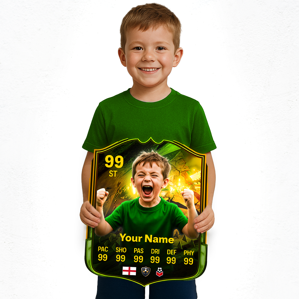 Samba Squad Printed Football Card