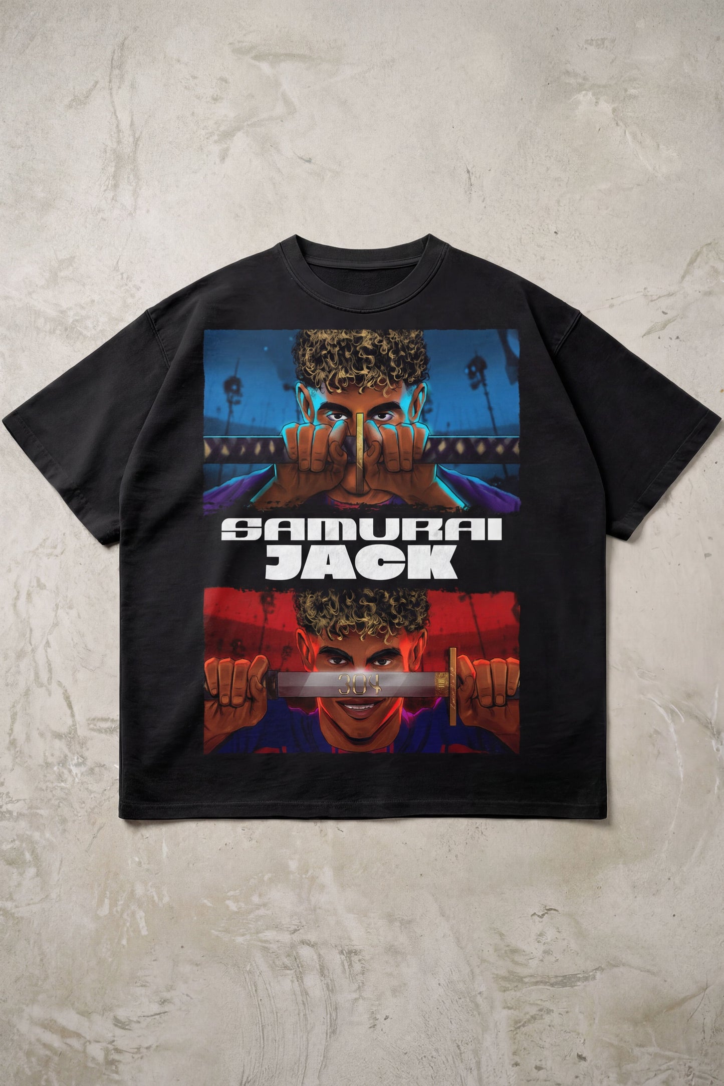Yamal x Samurai Jack T-Shirt