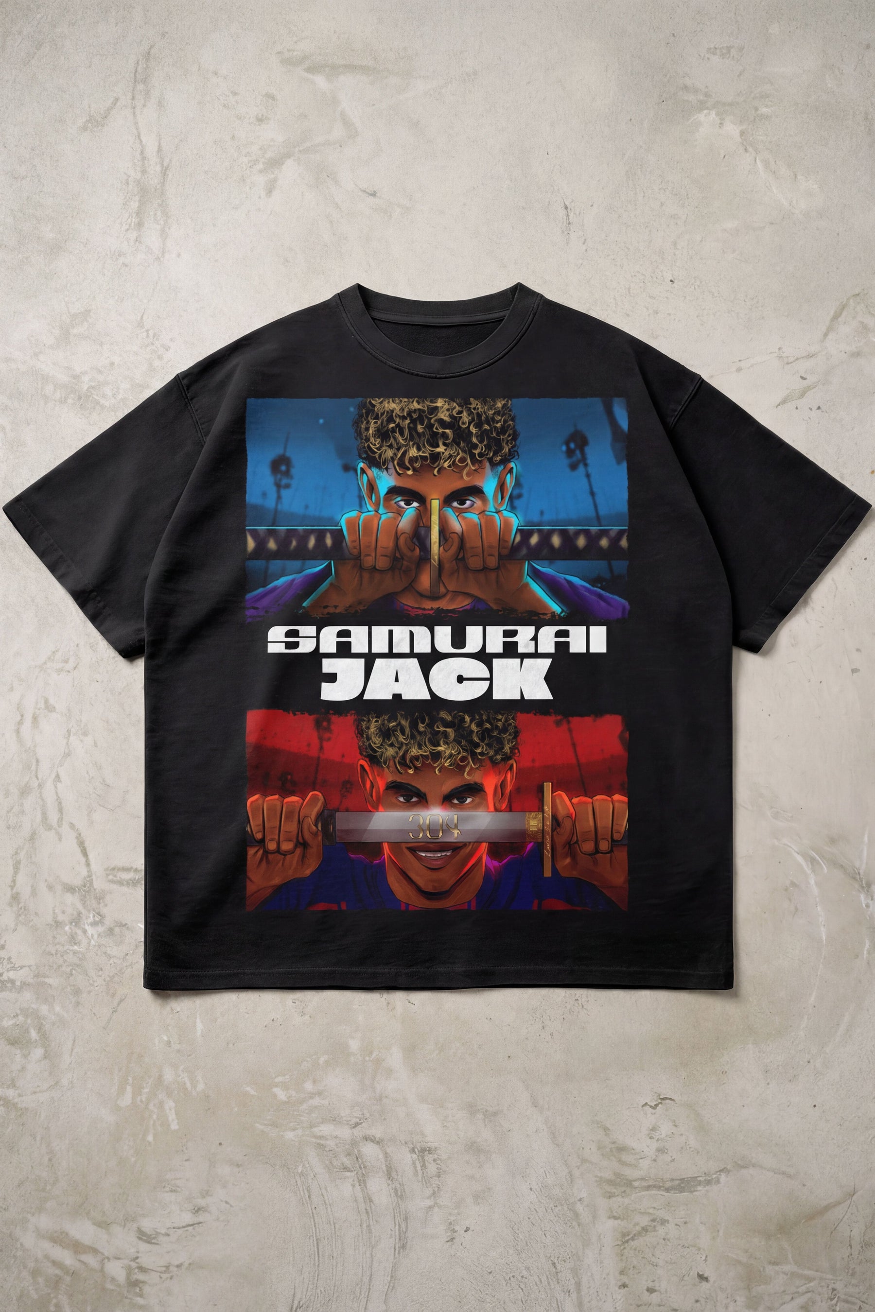 Yamal x Samurai Jack T-Shirt