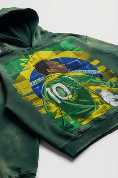 Sweat à capuche Roi Pelé
