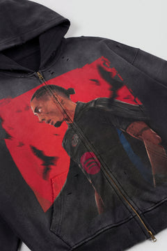 Sweat à capuche zippé Raphinha x Batman