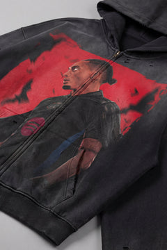 Sweat à capuche zippé Raphinha x Batman