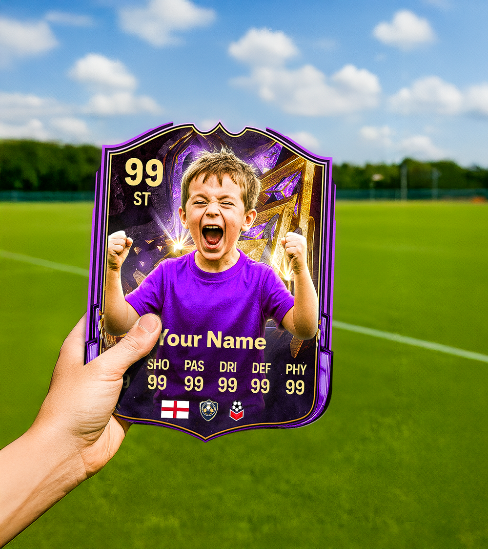 Galaxy Guardians Printed Football Card