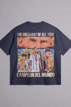 T-shirt Champion du Monde Messi