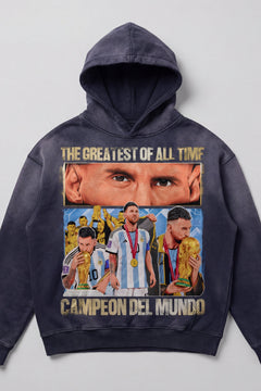 Sweat à capuche Messi vainqueur de la Coupe du Monde